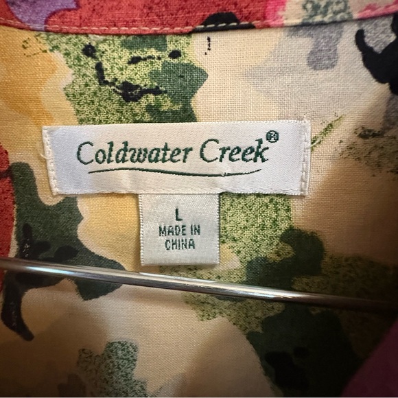 Coldwater Creek Multicolor Floral Jacket - Picture 4 of 9